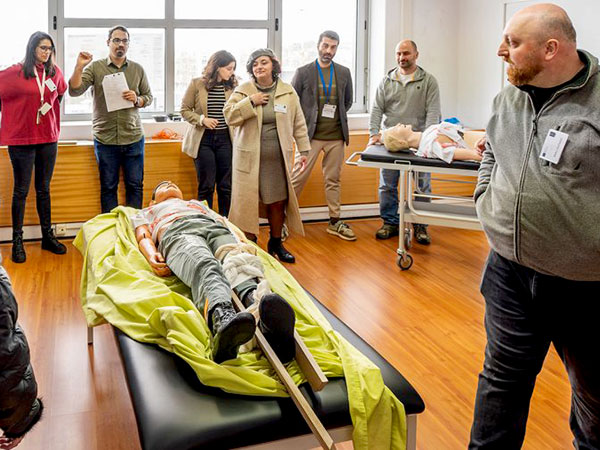 LIFESTRAND project – FMUP conducts training for Ukrainian health professionals in response to conflict