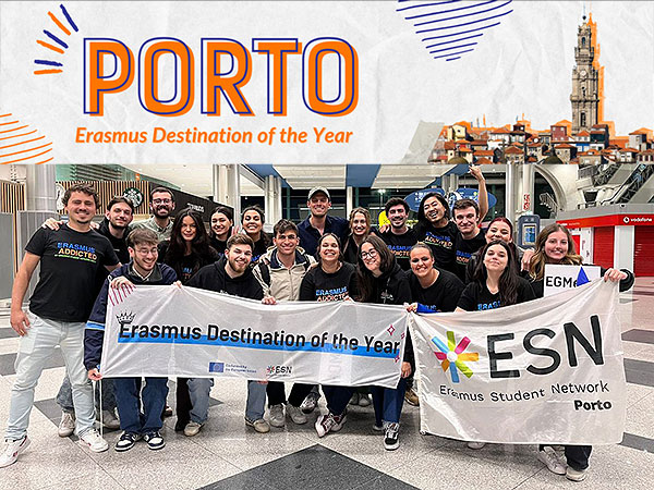 Porto announced as the “Erasmus Destination of the Year” 2024